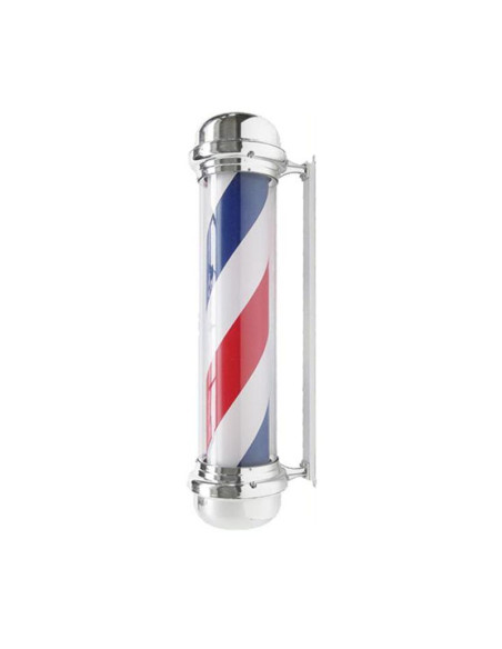 Illuminated plafond barber shop BB-02 silver large