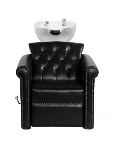 Gabbiano hair wash unit Berlin Lux black