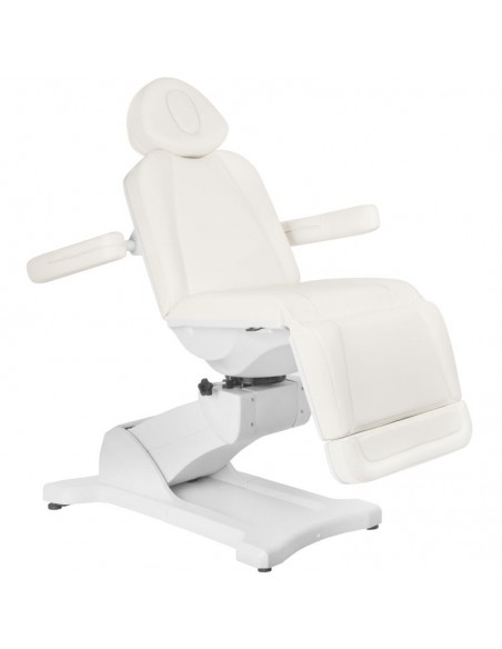 Electric cosmetic chair azzurro 869a rotary 4 engine white