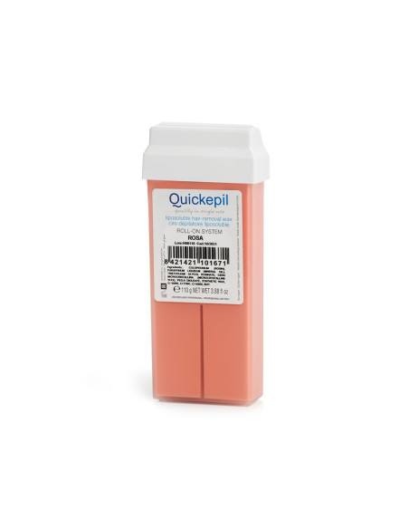 Quickepil depilatory wax roll dew rose 110g
