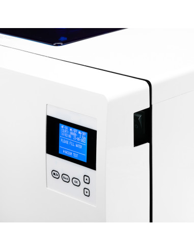 Lafomed autoclave premium line lfss08aa lcd with 8l class b medical printer