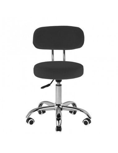 Cosmetic stool for pedicure a-007 black