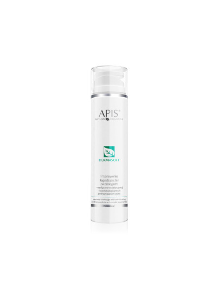 Apis dermasoft intensely soothing gel after skin irritating treatments 200ml