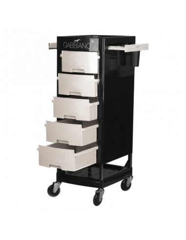 Gabbiano hairdressing assistant ft65 black / white
