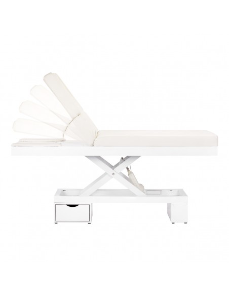 Spa cosmetic bed azzurro 815b glowing white heated