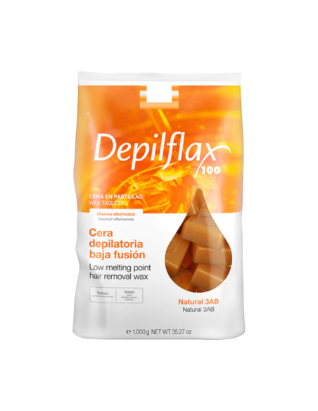 Depilflax hard wax stripless for depilation 1 kg natural
