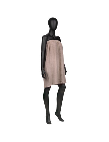 BEIGE TERRY CAPE no.25