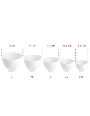 Silicone bowl m