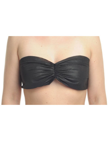 Disposable black bra 10pcs