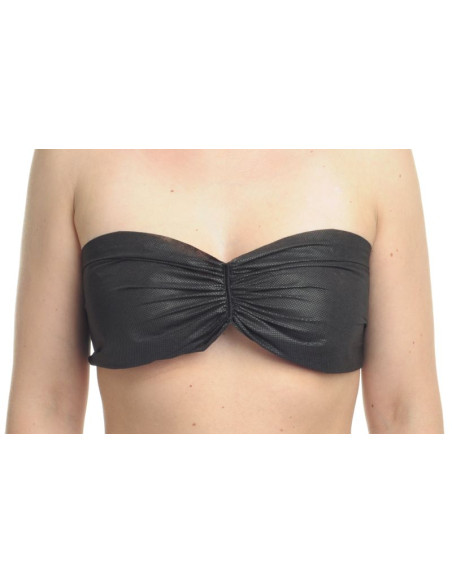 Disposable black bra 10pcs