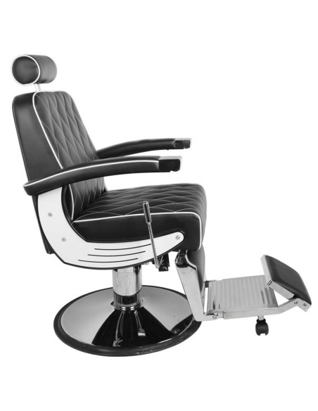 Gabbiano Black Imperial Barber Chair