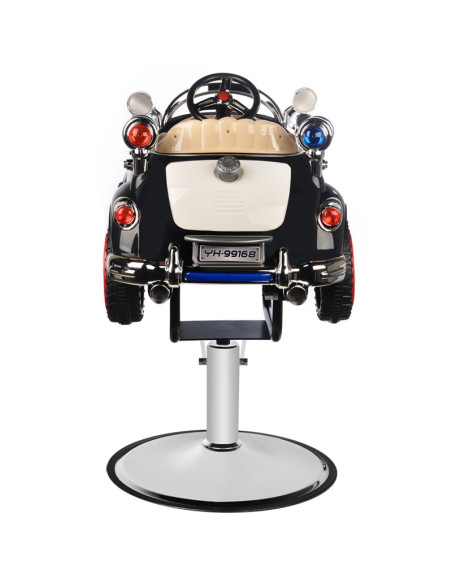 Barbershop chair, toy car, police b082