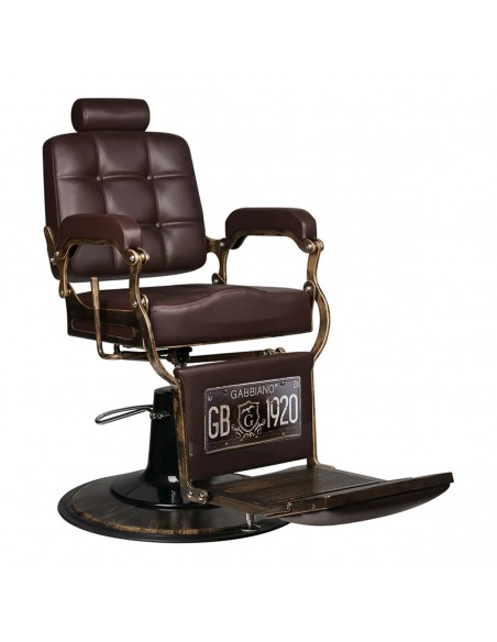 Brown Boss Barber Chair Gabbiano