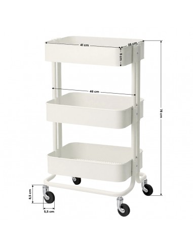 Table - cosmetic helper hs05 white