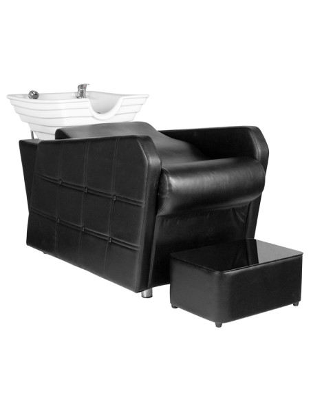 Hair system hsb07 hairdressing wash unit black