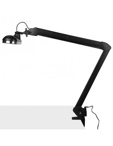 801st elegant LED work lamp with standard black vise