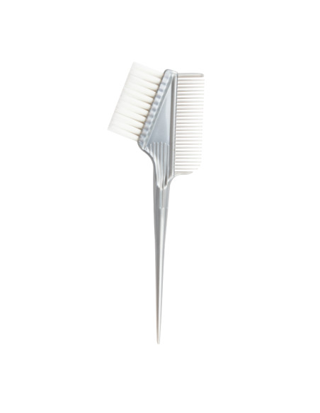 Brush for applying paints with a comb d-08 silver