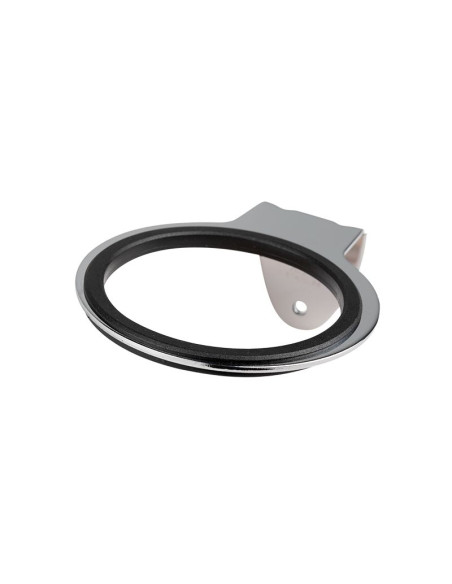 Wall-mounted holder for a hair dryer q96 chrome