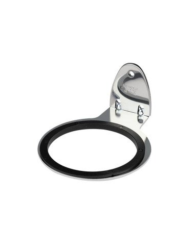 Wall-mounted holder for a hair dryer q96 chrome