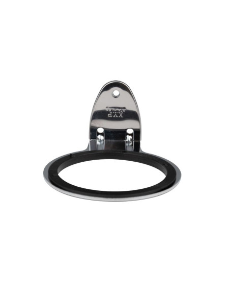 Wall-mounted holder for a hair dryer q96 chrome
