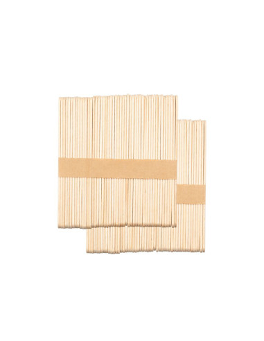 Wooden spatula medium 114x10x2mm - 100 pieces