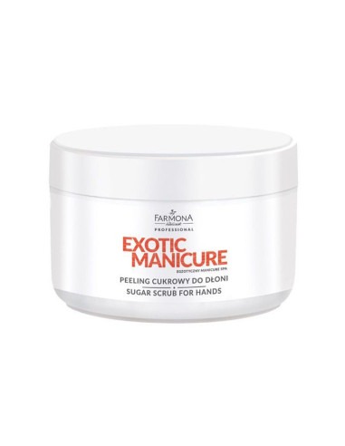 Farmona exotic manicure sugar hand peeling 300g