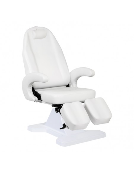 112 hydraulic podiatry chair white