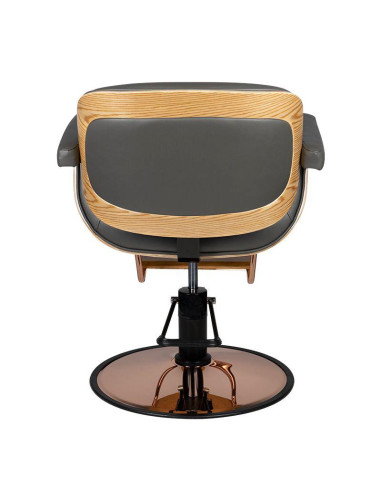Gabbiano hairdressing chair gray venice