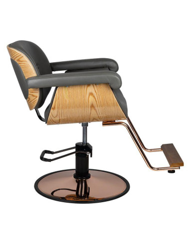 Gabbiano hairdressing chair gray venice