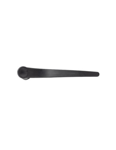 E-32 Hairdressing Clamps 6 pcs 11.5cm Black