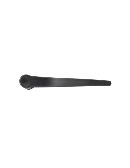 E-32 Hairdressing Clamps 6 pcs 11.5cm Black