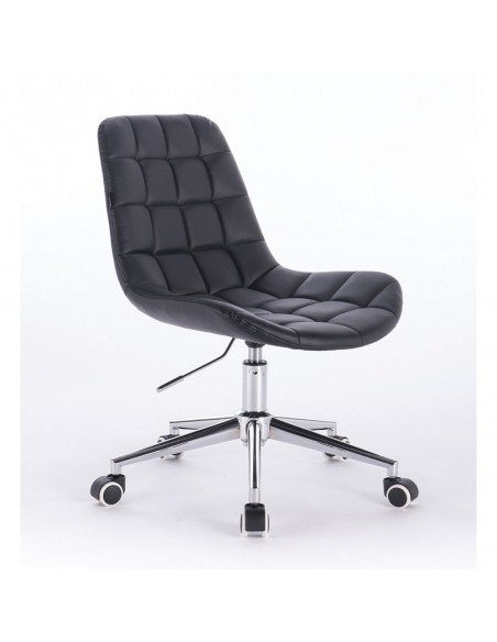 Hroove Salon Chair On Wheels - Black Scandinavian style Bella Furniture Ireland BF590K