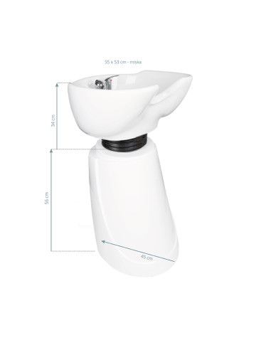 Gabbiano washing station mt-a3 white
