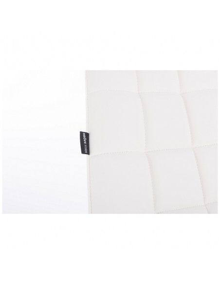 Hroove Salon Chair On Wheels - White Scandinavian style Bella Furniture BF590K