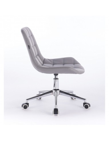 Hroove Salon Chair On Wheels - Grey Bella Furniture Ireland BF590K