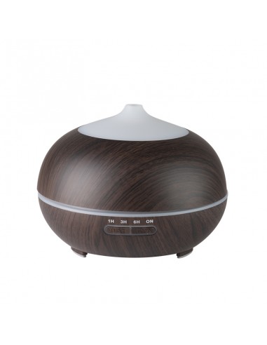 Aroma diffuser air humidifier spa 06 dark wood 400ml + timer