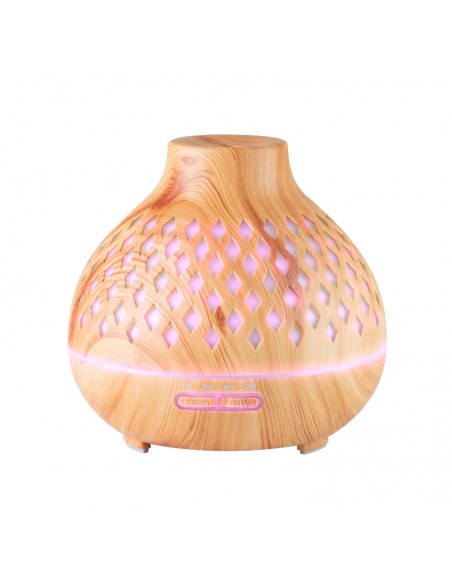 Aroma diffuser spa air humidifier 10 light wood 400ml + timer