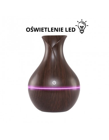 Aroma diffuser air humidifier spa 17 dark wood 130ml