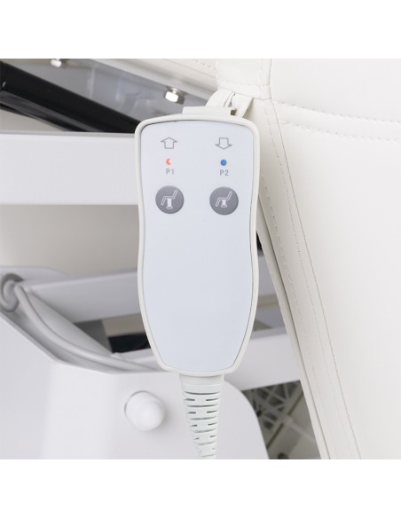 Eyelash treatment chair Ivette professional electric white