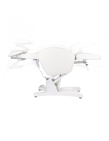 Eyelash treatment chair Ivette professional electric white