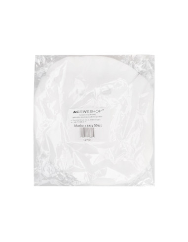 FACE MASK MADE OF GAZE 50 PCS