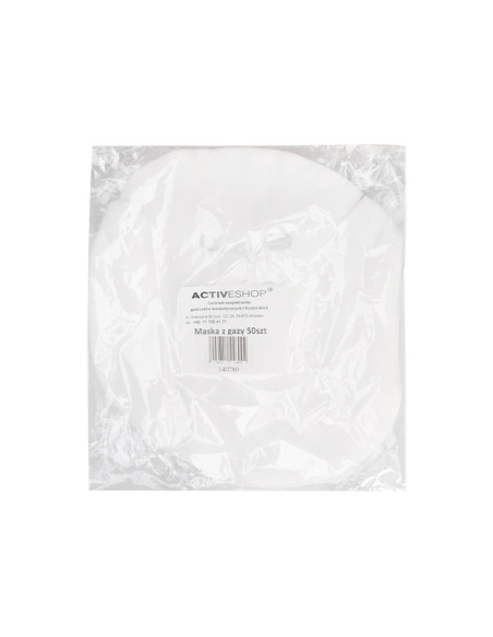FACE MASK MADE OF GAZE 50 PCS
