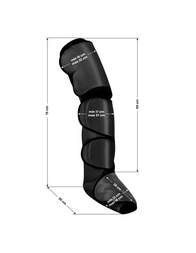 MIRUSENS DEVICE FOR PRESOTHERAPY OF LEGS + THIGHS - LYMPHATIC DRAINAGE