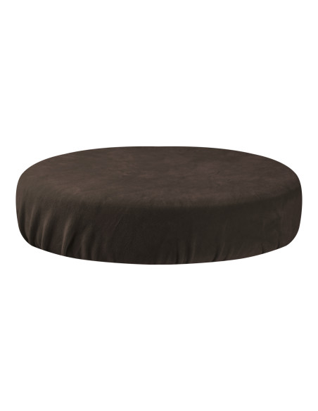 BROWN VELOUR STORAGE CASE