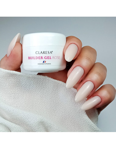 CLARESA BUILDER GEL ROSE 15 g