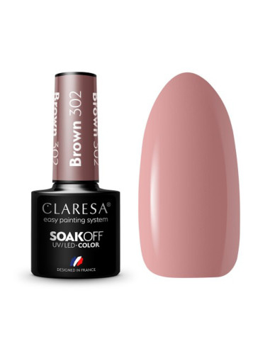 CLARESA Hybrid nail polish BROWN 304 -5g
