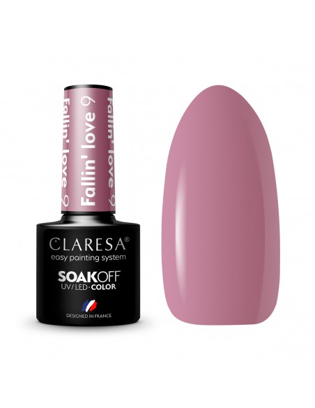 CLARESA Hybrid nail polish FALLIN "LOVE 9 -5g