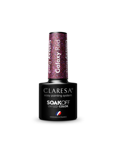 CLARESA Gel polish Galaxy Red 5g