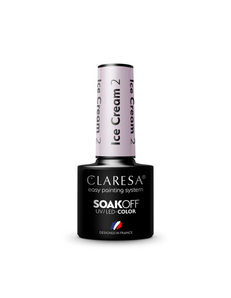 CLARESA hybrid polish Ice cream 2 -5g