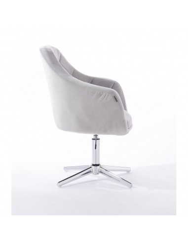 Hroove Salon Chair - Light Grey BFHR830CROSS